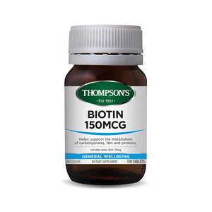 Thompson's Vit B Biotin 150 mcg 100 Tablets