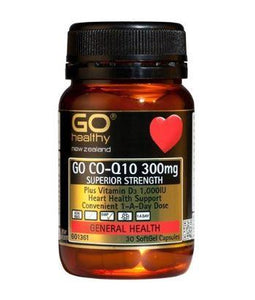 Go Healthy GO CoQ10 400mg 1-A-Day 30 Capsules