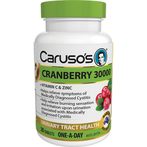 Caruso's Cranberry 30 Tablets