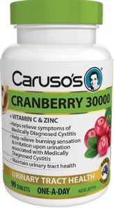 Caruso's Cranberry 90 Tablets