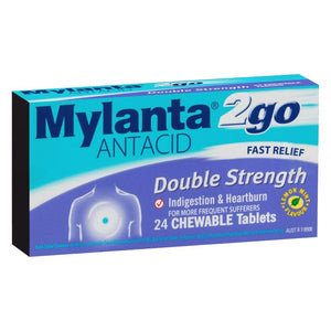 Mylanta Double Strength Tablets 24