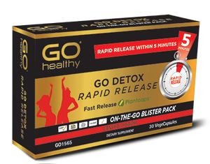 Go Healthy GO Detox Rapid Release 30 Capsules