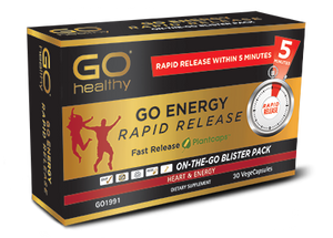 Go Healthy GO Energy Rapid Release 30 Capsules