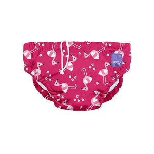Bambino Mio Swim Nappy Medium 6-12 Months 'Pink Flamingo'