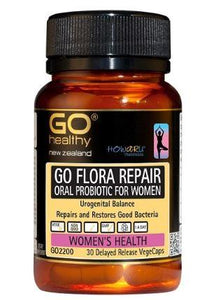 GO Healthy GO Flora Repair Capsules 30