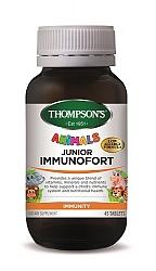 Thompson's Junior Immunofort Animals Tablets 45