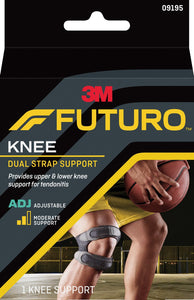 FUTURO Dual Knee Strap Support Adjustable 09195