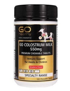 GO Healthy GO Colostrum Milk 550mg 120 Tablets