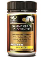 Go Healthy GO Hemp Seed Oil Plus Turmeric 100
