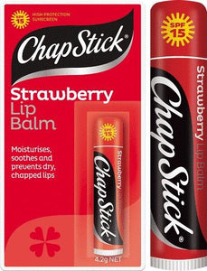 CHAPSTICK Strawberry Lip Balm SPF15 4.2g