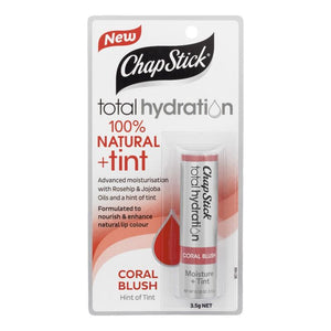 CHAPSTICK Total Hydration Moisture + Tint 3.5g - Coral Blush