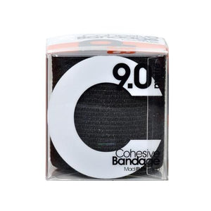 D3 Tape MadiFlex Elastic Cohesive Bandage Black 75mmx9m