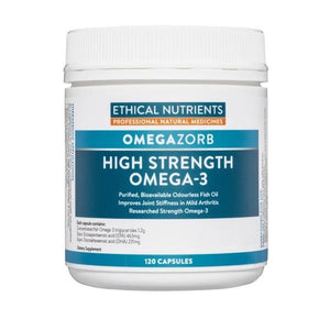 ETHICAL NUTRIENTS Omegazorb High Strength Omega-3 120s