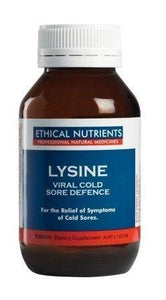 ETHICAL NUTRIENTS Lysine Viral Cold Sore Defence Tablets 30s