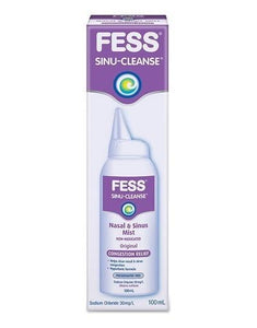 FESS Sinu-Cleanse Nasal & Sinus Mist Spray 100ml