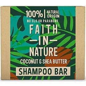 FAITH IN NATURE Coconut & Shea Butter Shampoo Bar 85g