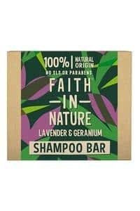 FAITH IN NATURE Lavender & Geranium Shampoo Bar 85g