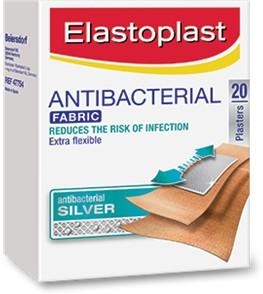 ELASTOPLAST Antibacterial Fabric Plaster 20s