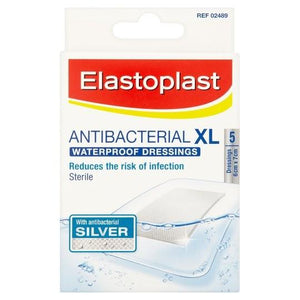 ELASTOPLAST Antibacterial Waterproof Plaster XL 5s