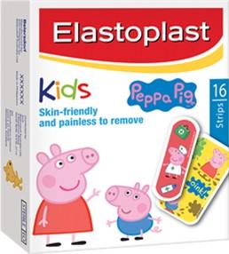 ELASTOPLAST Peppa Pig Kid Plasters 16 pack