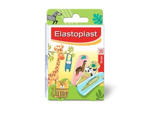 ELASTOPLAST Kids Animal Plasters 20 pack