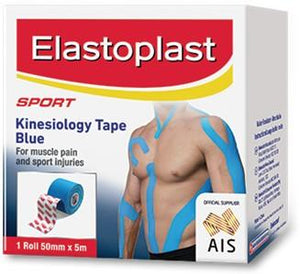 ELASTOPLAST Sport Kinesiology Tape Blue 5cm x 50m