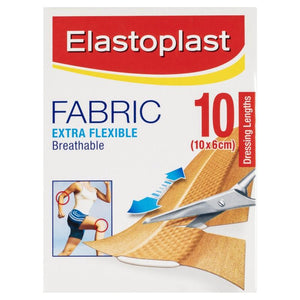 Elastoplast Fabric Plaster Strips 100 Pack, Plaster, Bandages & Dressings, First Aid, Health & Beauty