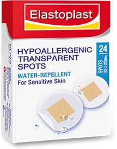 ELASTOPLAST Hypoallergenic Transparent Spots 24 pack
