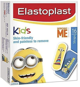 ELASTOPLAST Kids Skin Friendly Minions Plasters 16 pack