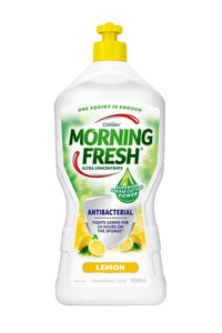MORNING FRESH Anti-Bacterial Lemon Dish Washing Liquid 900ml
