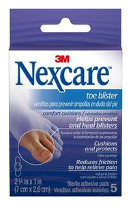 NEXCARE Toe Blister Comfort Cushion 5 pack