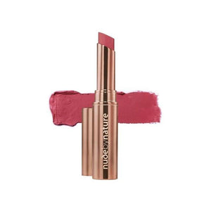 NUDE BY NATURE Creamy Matte Lipstick Red Blossom