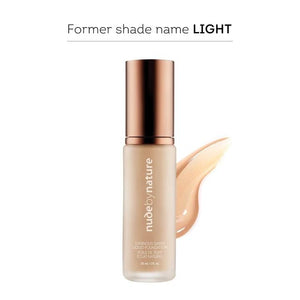 NUDE BY NATURE Luminous Sheer Liquid Foundation Shell Beige