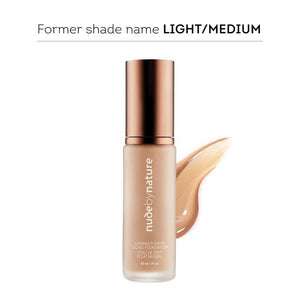 NUDE BY NATURE Luminous Sheer Liquid Foundation Rose Beige