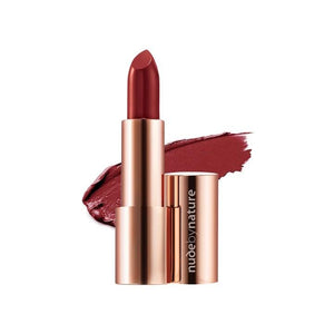 NUDE BY NATURE Moisture Shine Lipstick Deep Plum