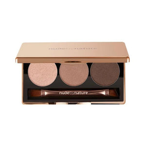NUDE BY NATURE Natural Illusion Eyeshadow Trio Classic Nude