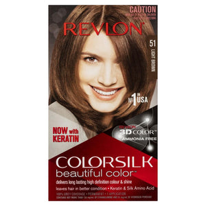 REVLON ColorSilk Beautiful Color Light Brown