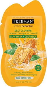 FREEMAN Mask/Cleans. M/Honey 15ml