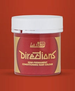 LA RICHE DIRECTIONS Semi-Permanent Hair Color Coral Red
