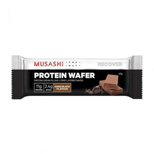 MUSASHI Protein Wafer Bar Chocolate 40g
