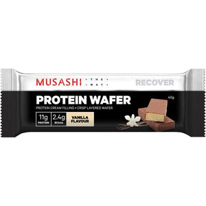 MUSASHI Protein Wafer Vanilla 40g