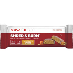 MUSASHI Shred & Burn Peanut Butter Caramel 60g