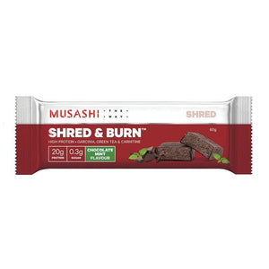 MUSASHI Shred & Burn Chocolate Mint 60g