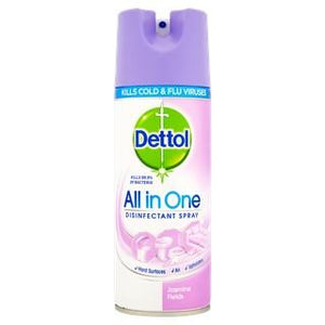 DETTOL All in One Disinfectant Spray Jasmine Fields 400ml