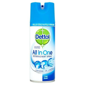 DETTOL All in One Disinfectant Spray Crisp Linen 400ml