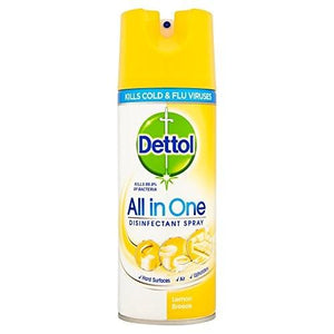 DETTOL All in One Disinfectant Spray Lemon Breeze 400ml