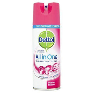 DETTOL All in One Disinfectant Spray Orchard Blossom 400ml