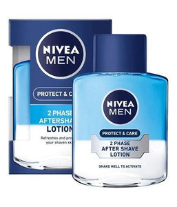 NIVEA Men's Protect & Care 2 Phase After Shave Lotion 100ml