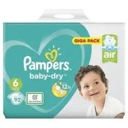 PAMPERS Baby Diapers Size 6 (13-18 kg) 92 Pack