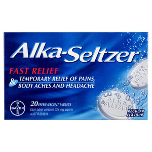 Alka-Seltzer Effervescent Tablets 20 - Regular